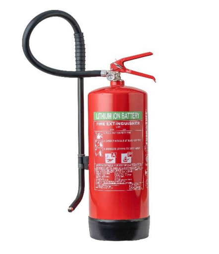 lithium ion fire extinguisher